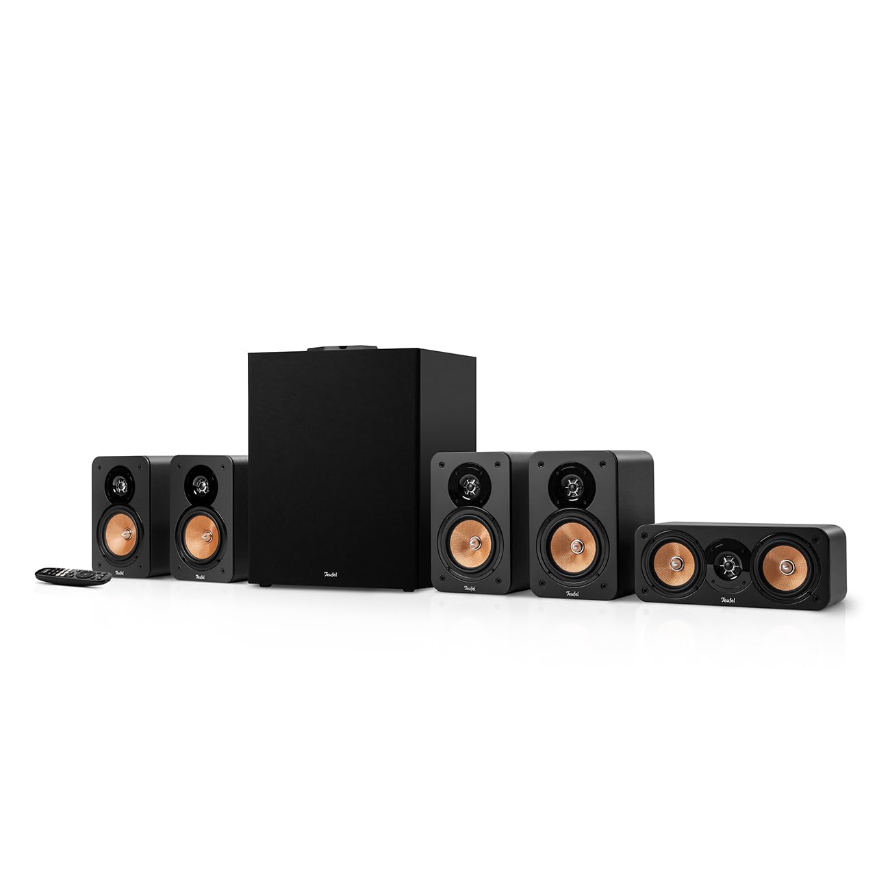 Teufel Ultima 20 Concept Power Edition - 5.1 Surround Soundsystem, Komplettsystem Heimkino mit integriertem AV-Receiver, Bluetooth, Dolby Audio, USB-C-Soundkartenfunktion, HDMI ARC CEC (Schwarz) Angebot bei HelloDeals