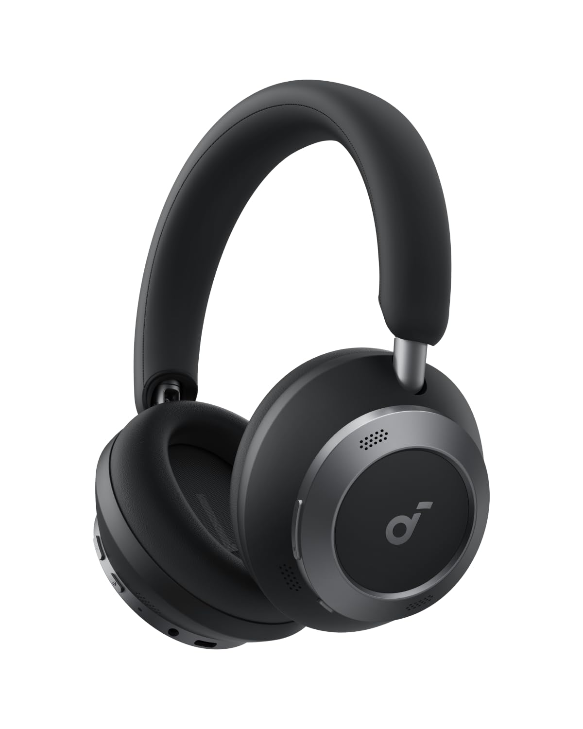 soundcore by Anker Space One Pro Kabellose Kopfhörer, Adaptives aktives Noise Cancelling, 6 Mikros, Faltbar bequem, 60h Akku, Verlustfrei, Schnellladen, Hi-Res Wireless Audio LDAC Schwarz Angebot bei HelloDeals