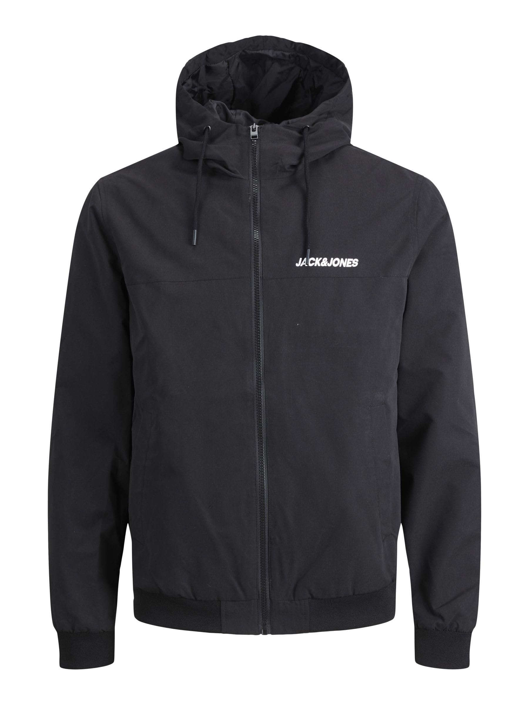 JACK & JONES Male Blousonjacke Blousonjacke XL Black 1 Angebot bei HelloDeals
