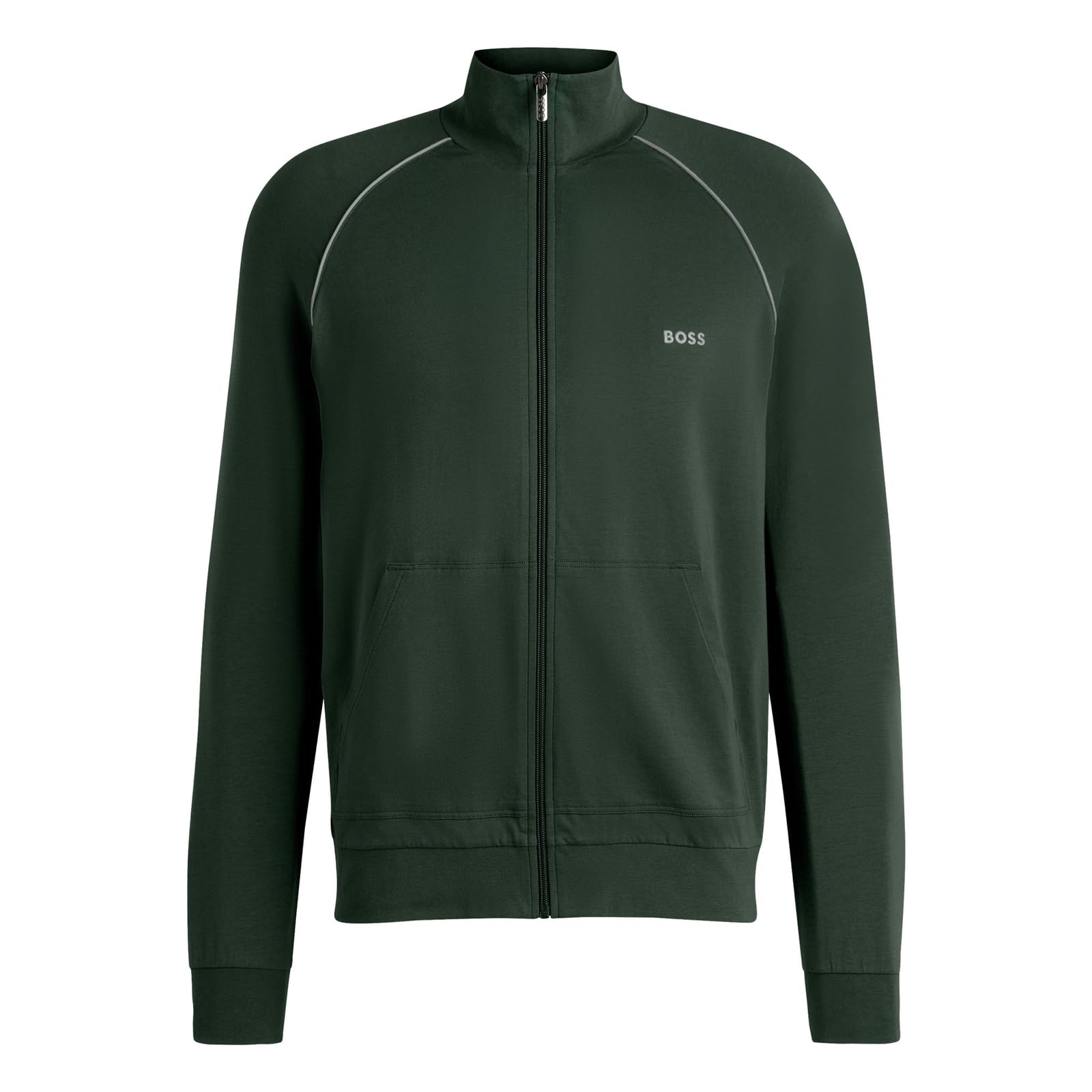 BOSS Herren Loungewear_Jacket L Open Green Angebot bei HelloDeals