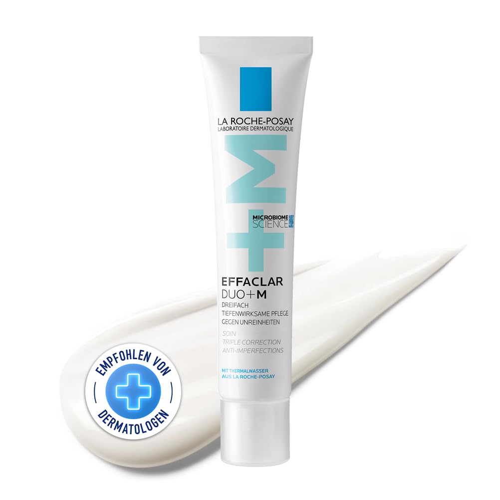 La Roche Posay Anti-Akne Gesichtscreme, Dreifach tiefenwirksame Pflege gegen Pickel, Mitesser und Unreinheiten, Mit Anti-Rückfall-Effekt, Mit Niacinamid, Phylobioma und Procerad, Effaclar Duo+M, 40 ml Angebot bei HelloDeals