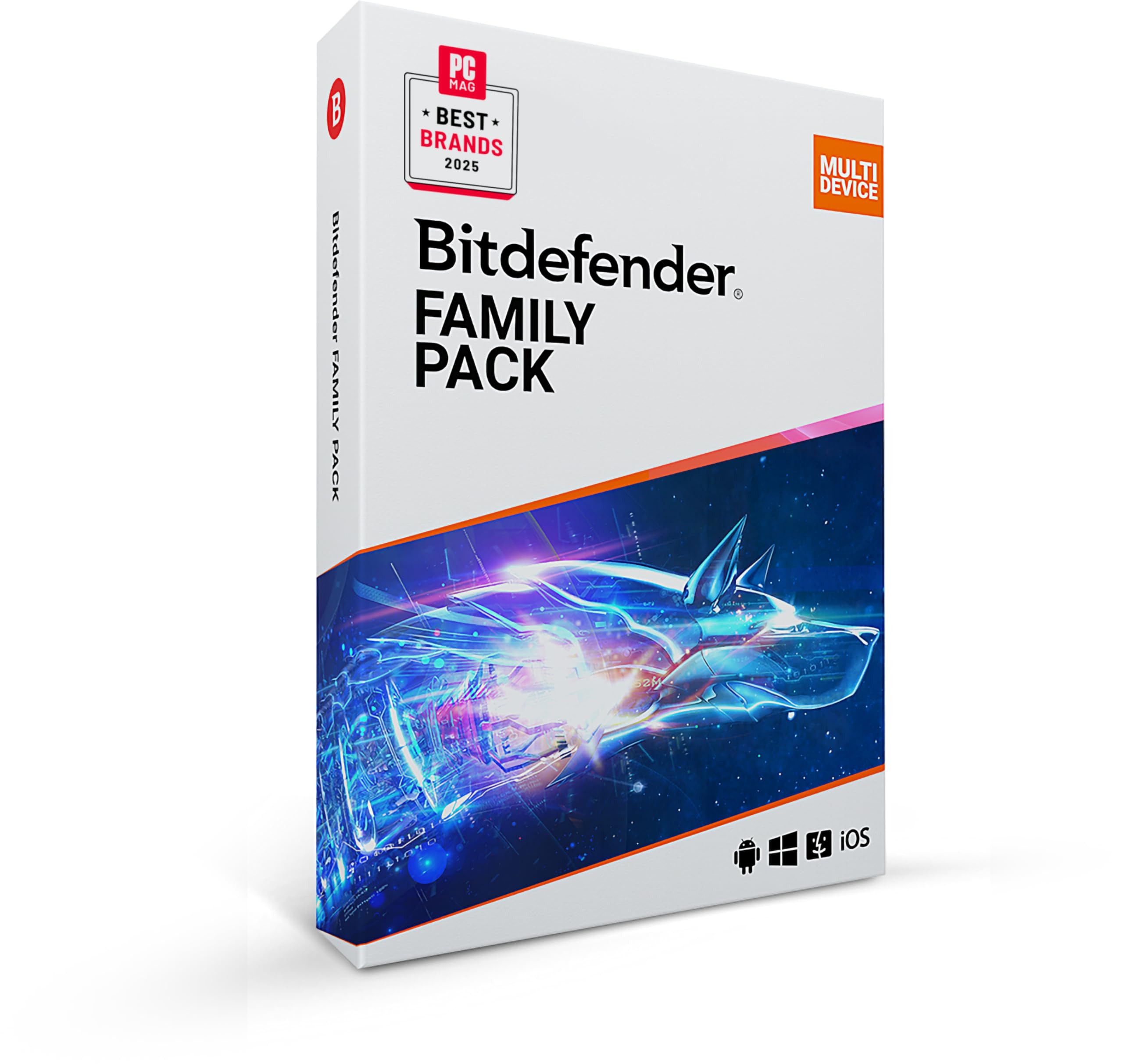 Bitdefender Family Pack 2025 - Total Security für 15 Geräte | 1 Jahr Abonnement | PC/Mac | Aktivierungscode per Post Aktivierungscode per Post 1 Jahr / Unlimitiert für PC Angebot bei HelloDeals