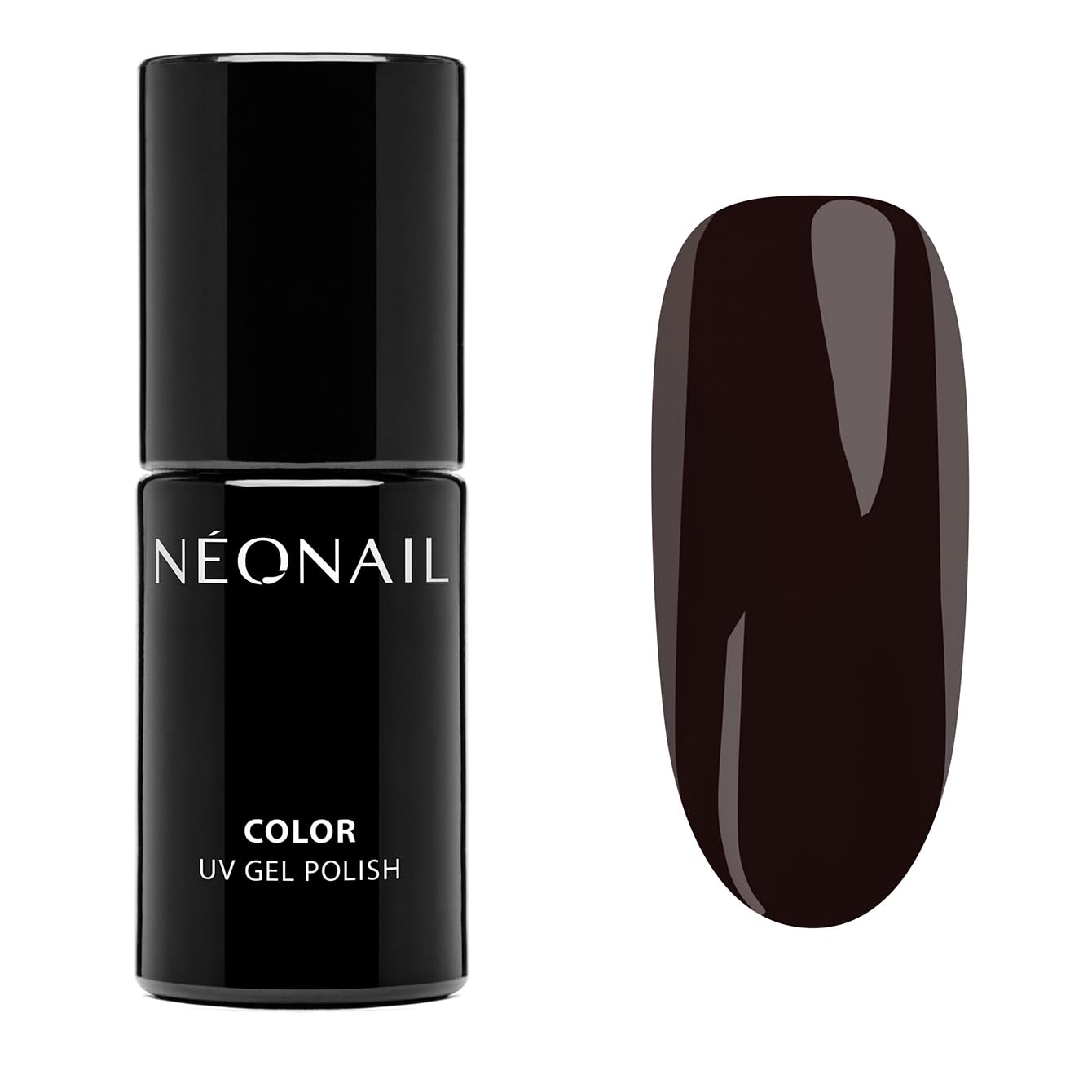 NÉONAIL UV Nagellack 7,2 ml - Braun - Dark Obsidian - NÉONAIL Farben - UV Lack - Gel Nägel - Nageldesign Dark Obsidian 7.2 ml (1er Pack) Angebot bei HelloDeals