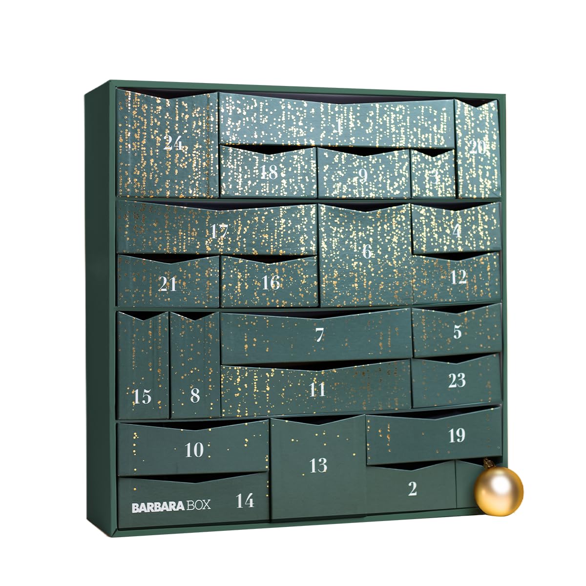 BARBARA BOX Adventskalender 2025 im Wert von über 660 € | 24 hochwertige Beauty-, Food- & Lifestyle-Highlights | Adventskalender für Frauen Angebot bei HelloDeals