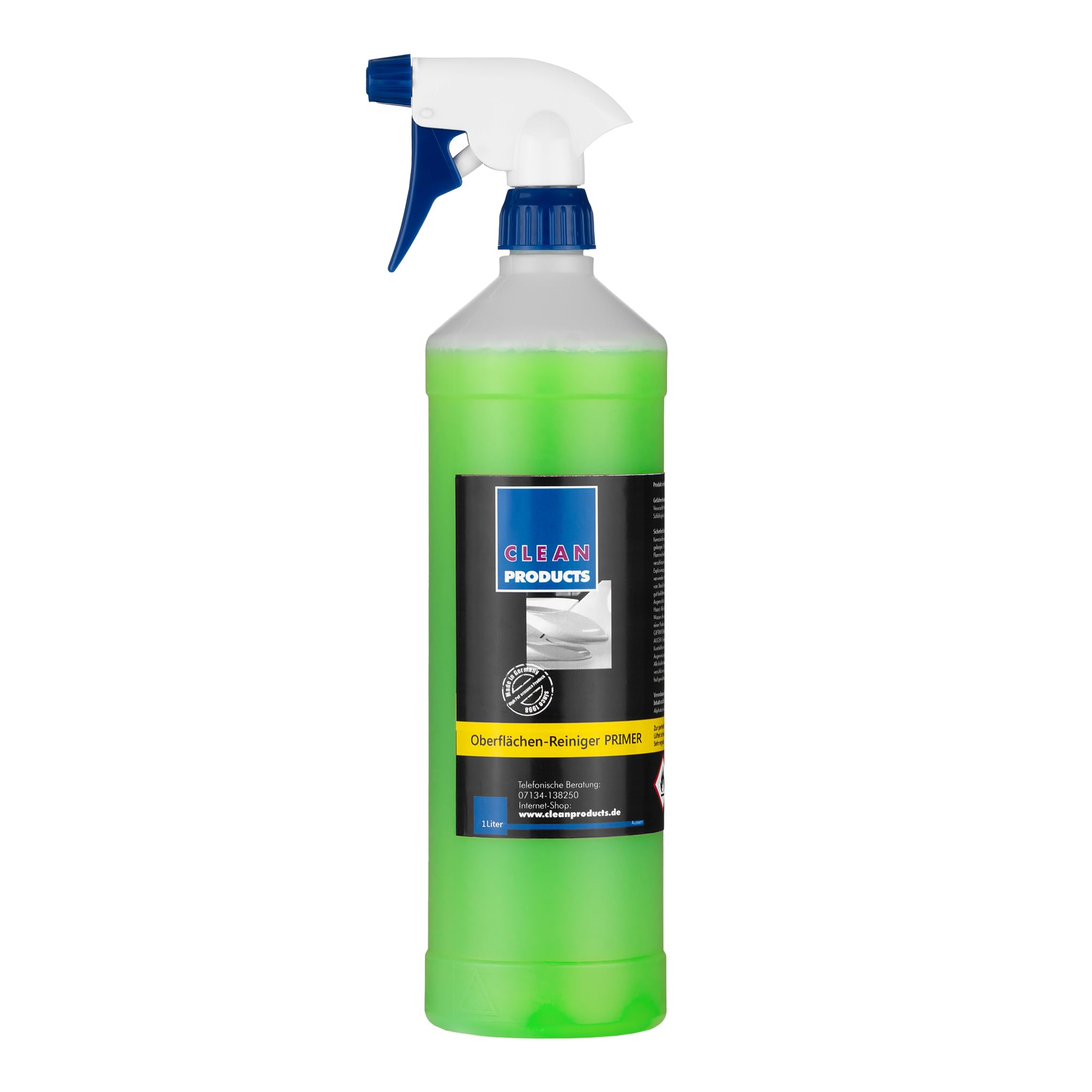 CLEANEXTREME Auto Surface Cleaner | 1 Liter Oberflächenreiniger Primer | Einsatz vor Aufbringen von Autofolie Tönungsfolie Autosprühfolie Angebot bei HelloDeals