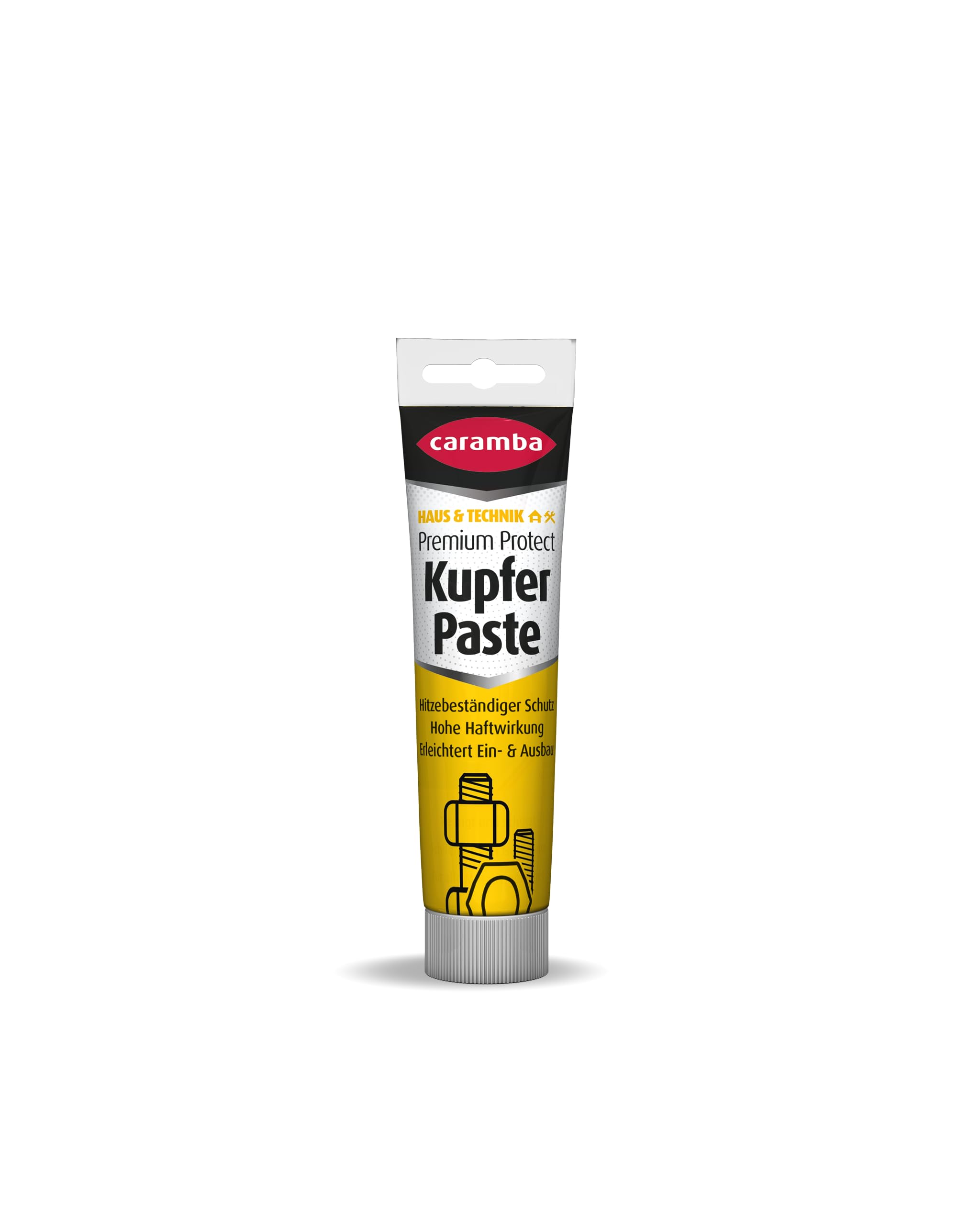 Caramba Premium Protect Kupfer Paste, Schmierfett für Schrauben und Metallteile, Temperatur- und Druckbeständig, Antifestbrennen und Korrosionsschutz, 100 g Angebot bei HelloDeals