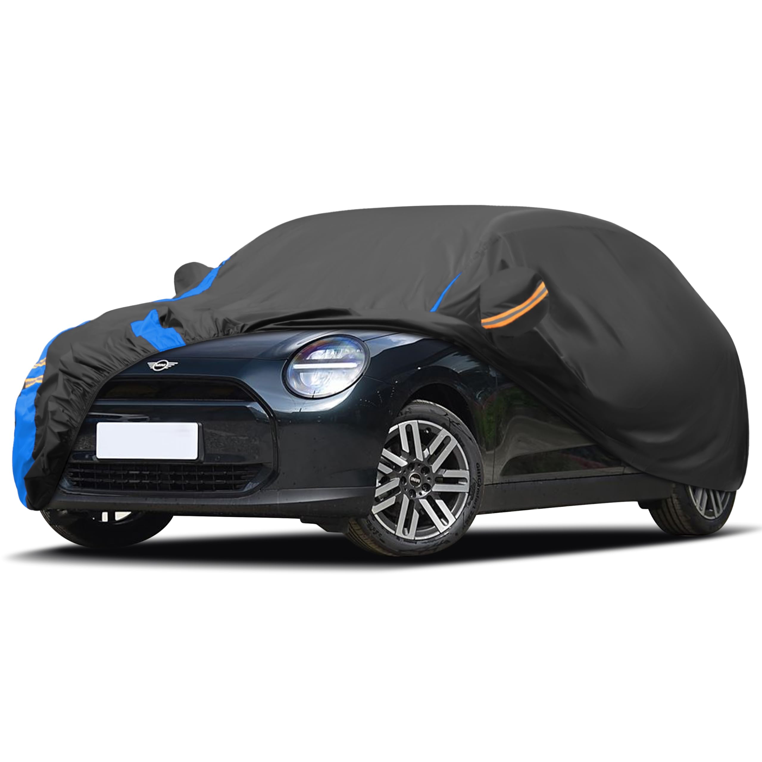 Autoabdeckung Wasserdicht Auto Abdeckplane,Autohülle Autoplane Winter & Sommer für Garage Staubdich Schutz vor Regen, Sonne und Staub mit Aufbewahrungstasche (Für Schrägheck 415 Bis 435 cm) Angebot bei HelloDeals