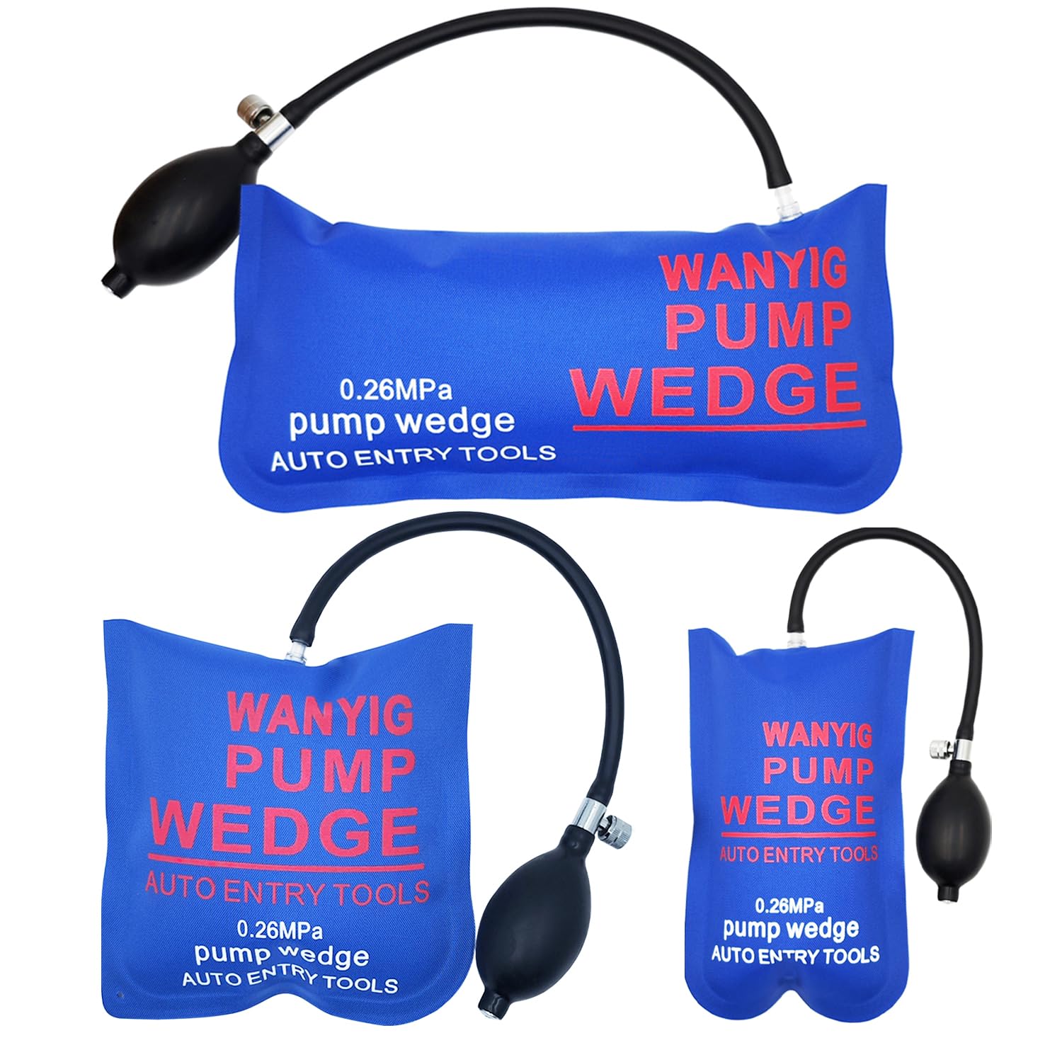 WANYIG 3 Stücke Air Wedge Pump Wedge Montagekissen Pneumatikspanner Montage Luftkissen Spreizkissen Montagehilfe Fenster für die Tür Fenster Installation und Auto- Angebot bei HelloDeals