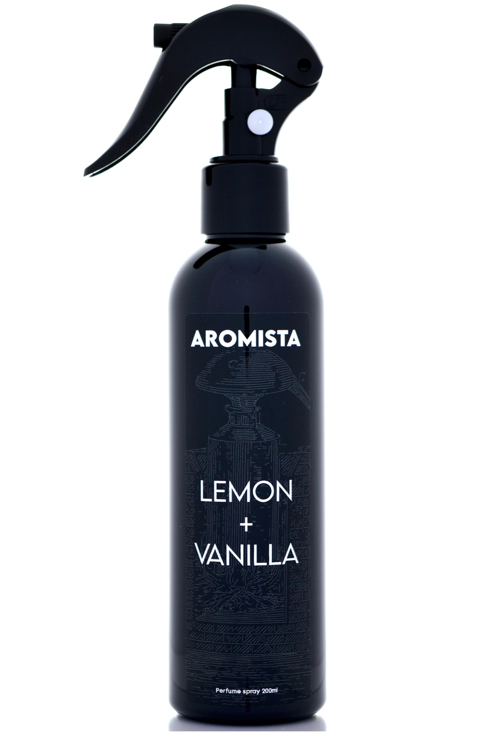 AROMISTA Lemon + Vanilla Auto Parfüm Raumspray 200ml Duftspray Auto Duft Raumduft Lufterfrischer Spray Angebot bei HelloDeals