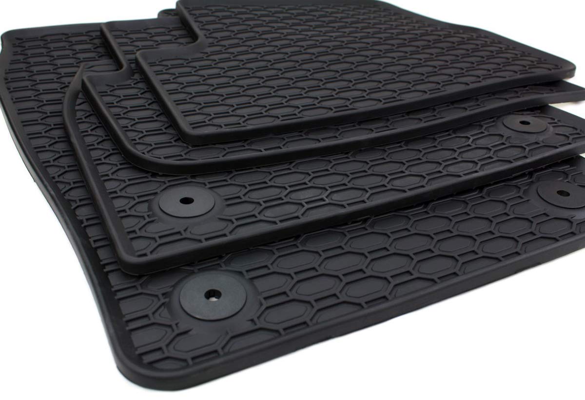 kfz-premiumteile24 Gummimatten Kompatibel mit Polo VI, Ibiza (6F) Arona T-Cross Taigo ab 10/2017 Fußmatten Allwetter Automatten Premium Qualität 100% Passgenau 4-teilig Angebot bei HelloDeals