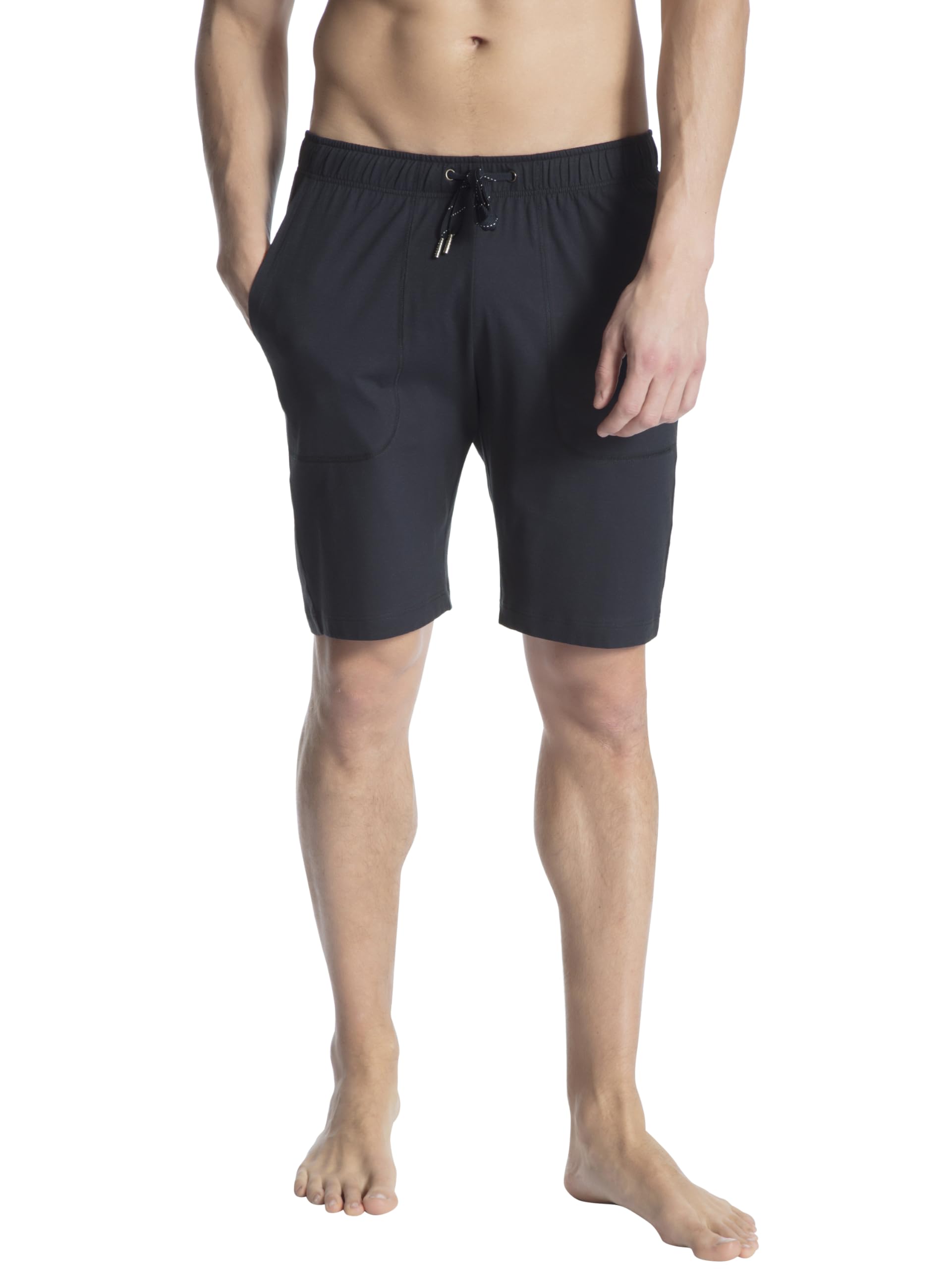 CALIDA Remix Basic Sleep Bermudas Herren, mit Seitentaschen 52W Dark Sapphire Angebot bei HelloDeals