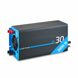 ECTIVE - Wechselrichter 12V auf 230V SSI 30-3000W reine Sinuswelle - Spannungswandler DC/AC mit USB, Überlast- & Überhitzungsschutz, NSV & USV Funktion, MPPT-Solarladeregler & 20A Batterieladefunktion 3000 W Angebot bei HelloDeals