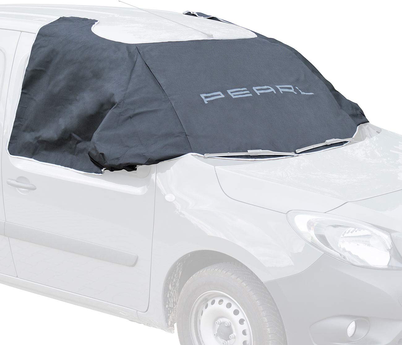 PEARL Autoscheibenabdeckung: Anti-EIS-Kfz-Scheibenabdeckung, Magnet-Fixierung, 270 x 94 cm (Autoscheibenabdeckung Winter, Autoscheibenschutz, Magnetische Thermoabdeckung) Angebot bei HelloDeals