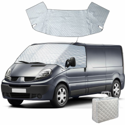 Frontscheiben-Abdeckung, passend für Mercedes Sprinter 2019–2025, silberfarbene Windschutzscheibenabdeckung, Anti-Frost-, Eisstaub-, Frontscheiben-Sonnenschutz, Windschutzscheiben-Sonnenschutz Silber for Mercedes Sprinter 2019-2025 Angebot bei HelloDeals