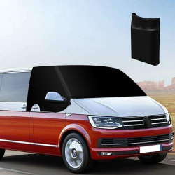MaxEarn für T6 Frontscheibe Thermomatten, 600D Oxford Verdunkelung Wasserdicht Auto Windschutzscheibe Abdeckung, Frostschutz Wetterfest Wrap Cover für VW Transporter Wohnmobil für Volkswagen T6 Angebot bei HelloDeals