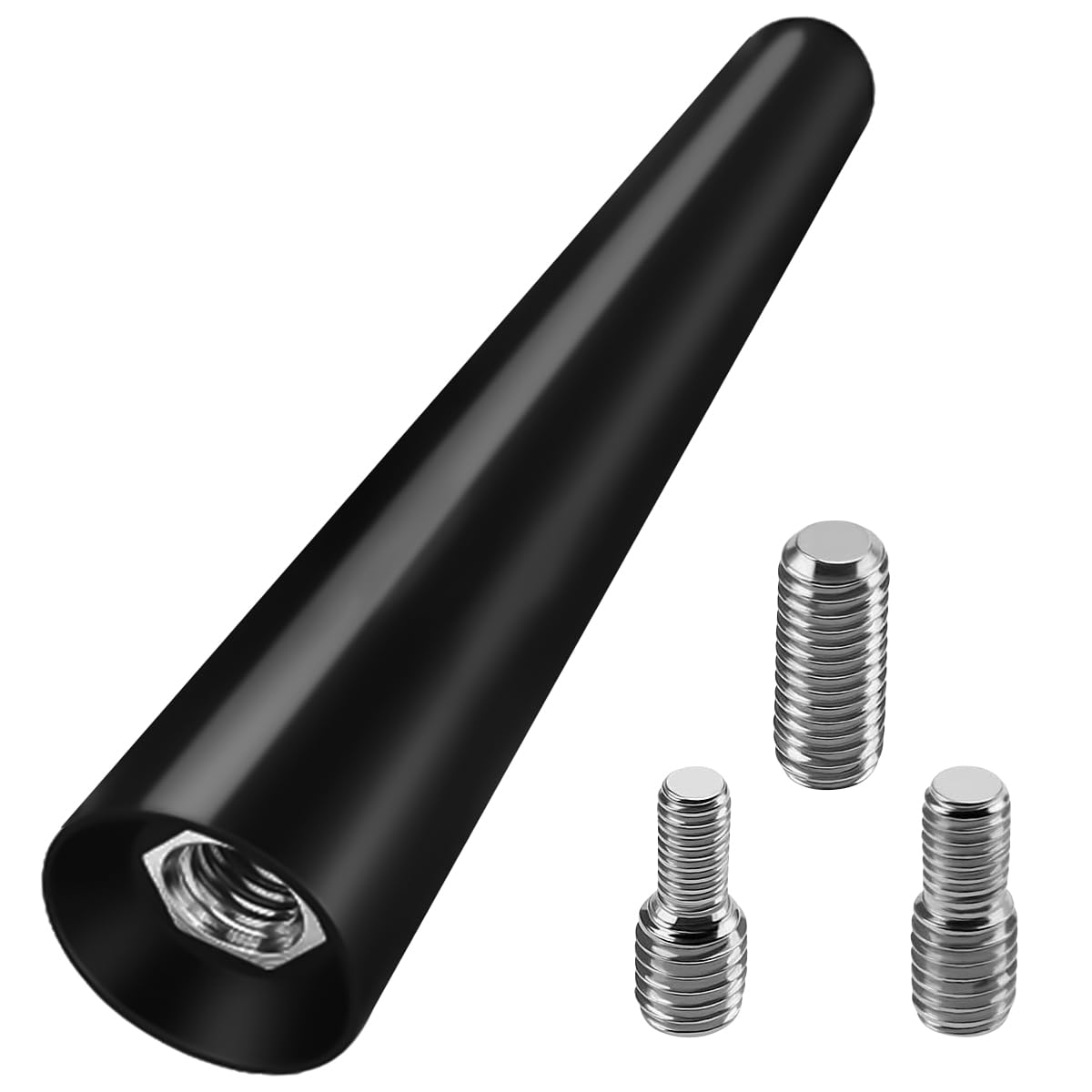 GEARMONSTER Autoantenne Universal Kfz Antenne für alle Autos Auto Radio Antenne 6,5cm Dachantenne Stabantenne Ersatz Kurze Auto Antenne für AM & FM Empfang Kurzstabantenne 6,5cm Autoantenne Angebot bei HelloDeals