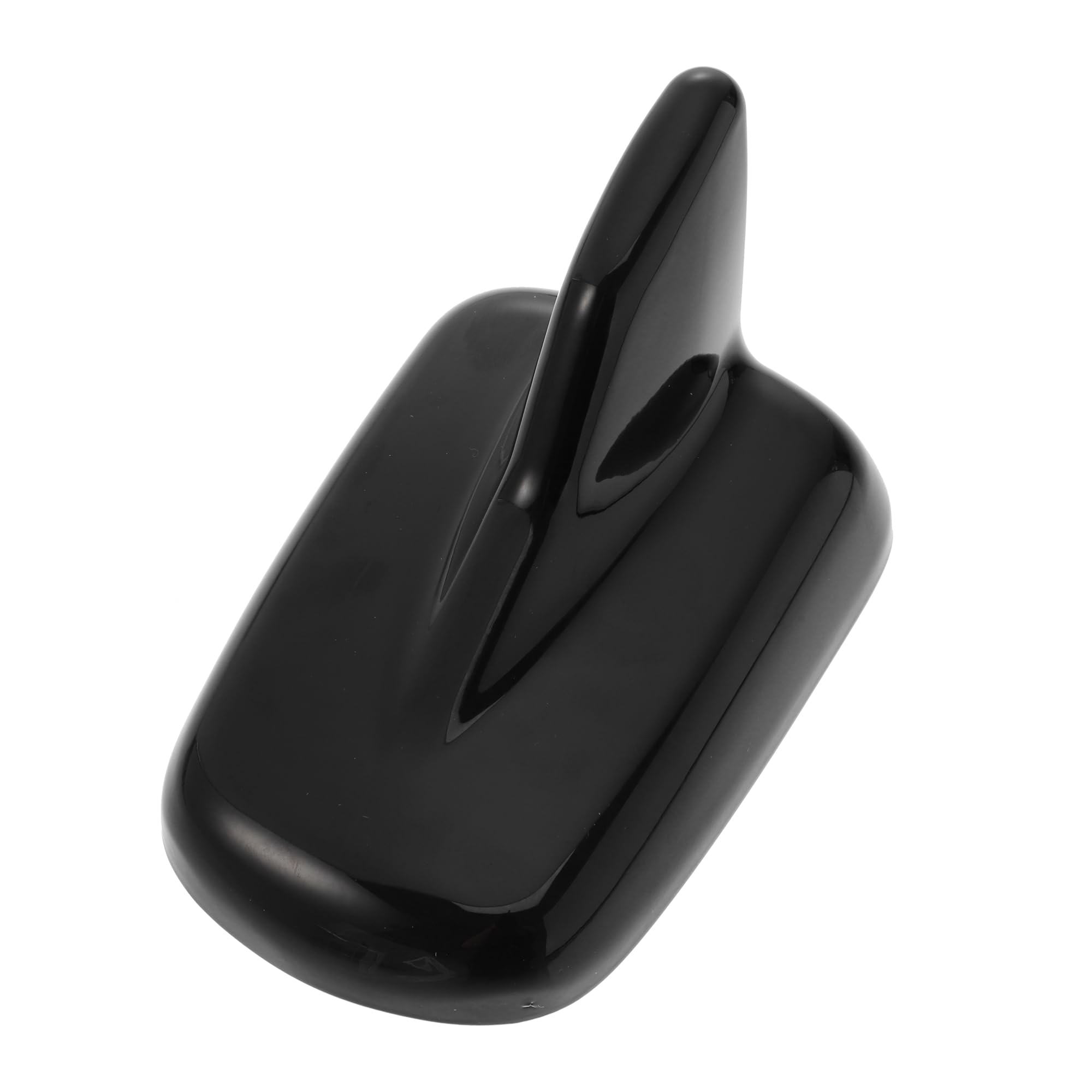 X AUTOHAUX Fahrzeug Haifischflosse Dach Antenne Abdeckung Trim Dekoration Schwarz glänzend Angebot bei HelloDeals