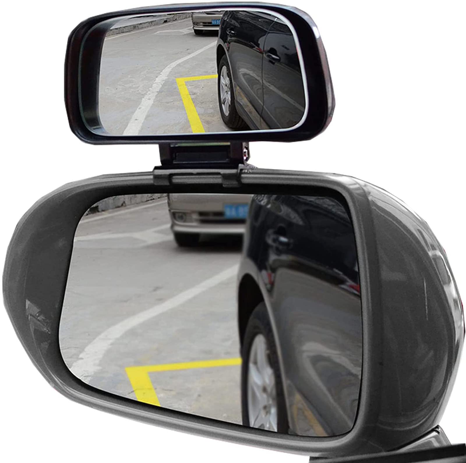 Yuentoen Toter Winkel Spiegel,Auto Toter Winkelspiegel,360 Grad Außenspiegel， Blindspiegel,Seitlicher Drehbarer Rückspiegel High Definition Weitwinkel Seitenspiegel für PKW LKW SUV Angebot bei HelloDeals