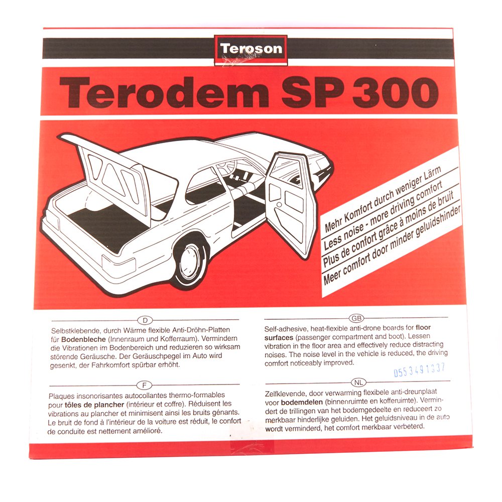Teroson 150054 Schalldämmmatten, 100 x 50 cm Angebot bei HelloDeals