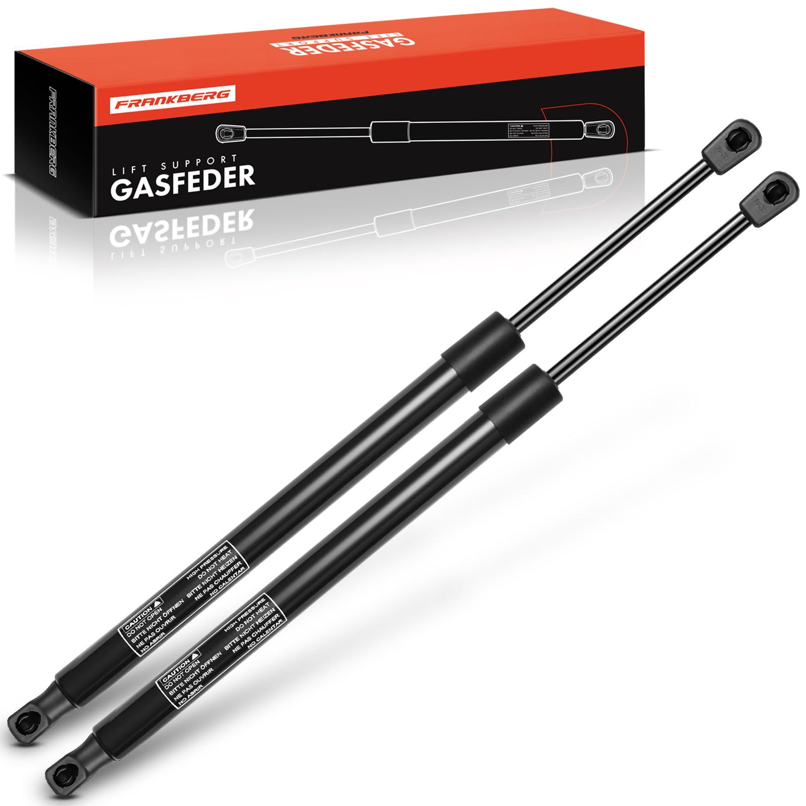 Frankberg 2x Gasfeder Dämpfer Heckklappe Kompatibel mit A4 Avant 8ED B7 All Motoren Kombi 2004-2008 Replace# 8E9827552K Angebot bei HelloDeals