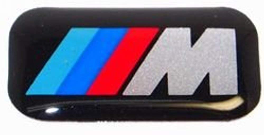 4x ORIGINAL BMW Emblem Plakette Aufkleber M-Zeichen Alufelgen Angebot bei HelloDeals