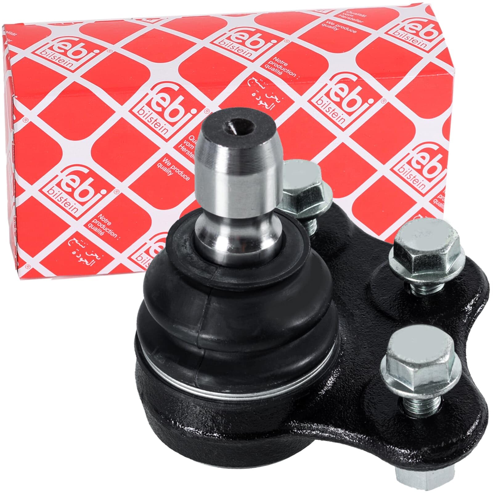 febi bilstein 02271 Traggelenk mit Schrauben und Sicherungsmuttern, 1 Stück Angebot bei HelloDeals