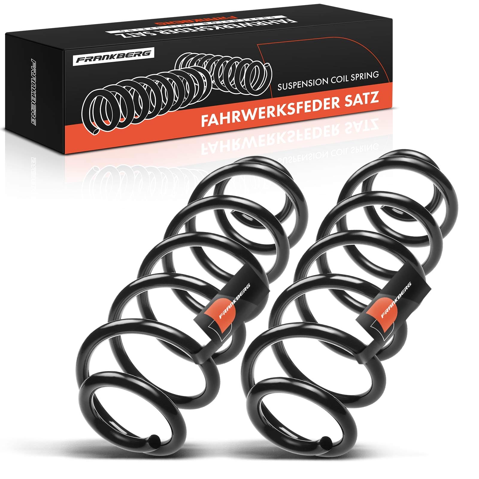 Frankberg 2x Federn Fahrwerksfeder Hinterachse Kompatibel mit A3 8P1 1.4L-2.0L Schrägheck 2003-2012 A3 Sportback 8PA 1.4L-2.0L Schrägheck 2004-2013 Angebot bei HelloDeals