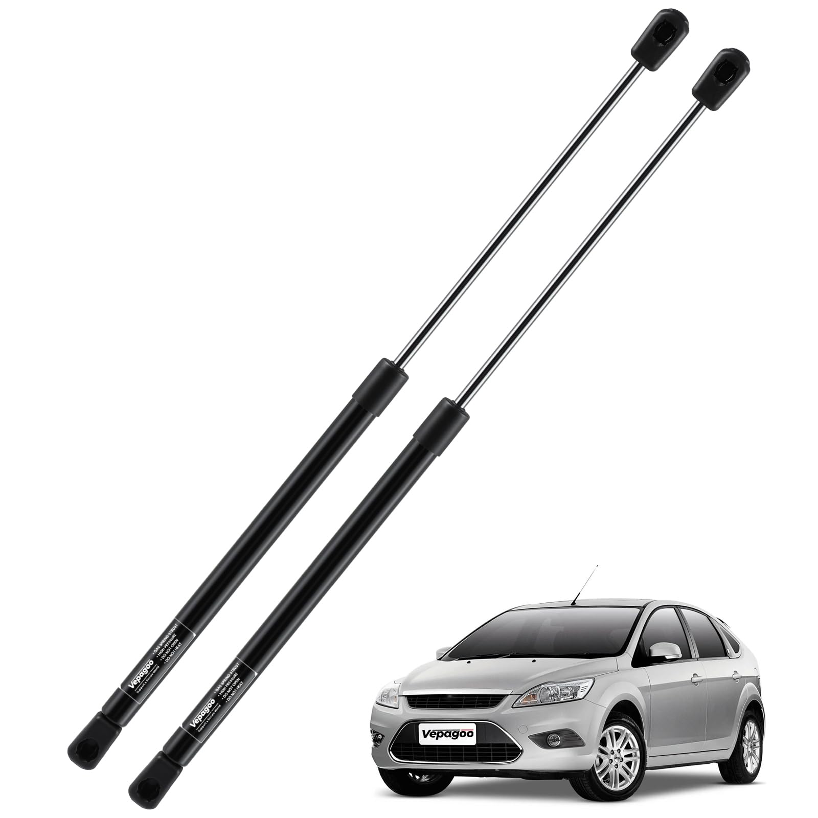 Vepagoo Heckklappendämpfer Gasdruckfedern für Ford Focus II DA HCP DP All Motoren 2004-2012 kofferraum dämpfer OEM-Teilenummer: #4M51A406A10AB, Original- Gasfeder– 2 Stück für Ford Focus II 2004-2012 Angebot bei HelloDeals