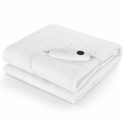 TLGREEN Wärmeunterbett 100W mit 8 Hour Abschaltautomatik, 193 x 91 cm, 6 Temperatursstufen, Abnehmbarem Controller, Maschinenwaschbar Wärmebettunterlage, Matratzenheizung für Einzelbetten Geeignet Angebot bei HelloDeals