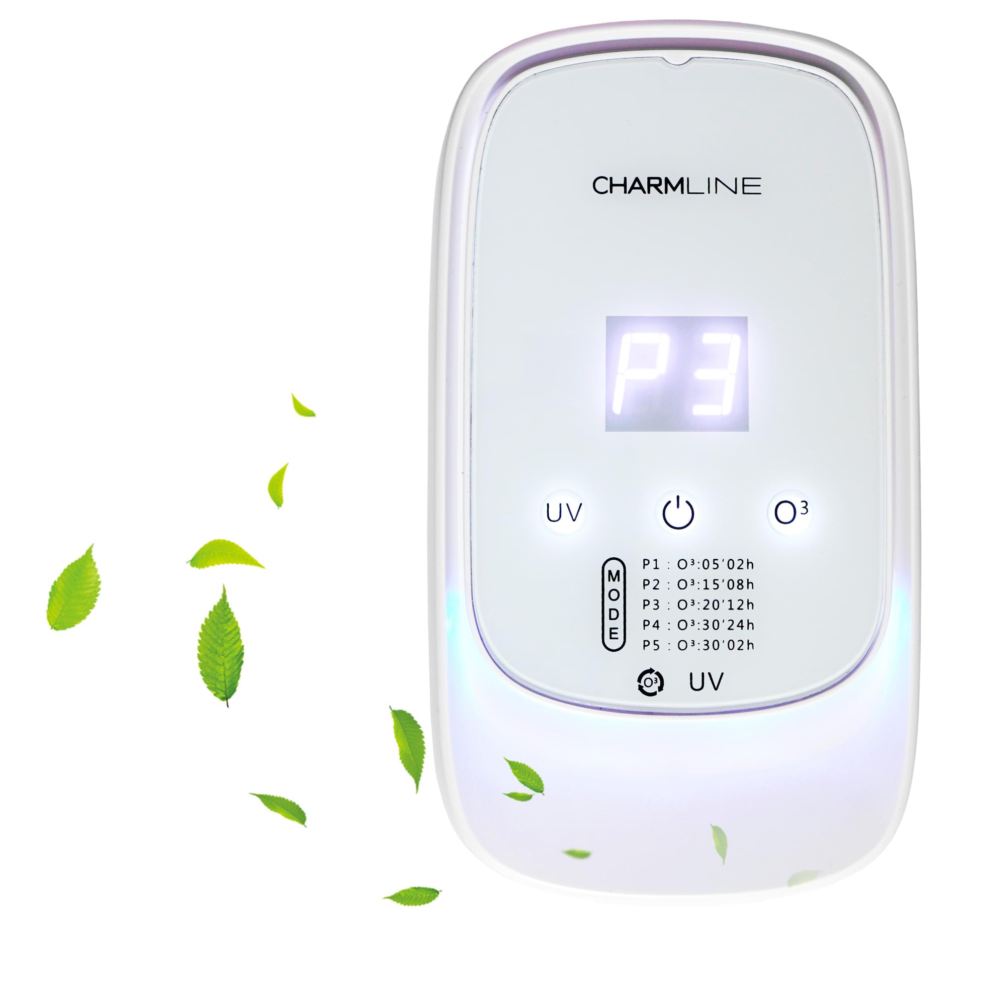 Charmline Luftreiniger mit Ozon, UV Dedesinfektion mit Duftbox, Geruchsneutralisierer für Räume, Gerüche Neutralisieren für Zimmer Küchen, Badezimmer, Haustierzimmer MNS-X11 Angebot bei HelloDeals