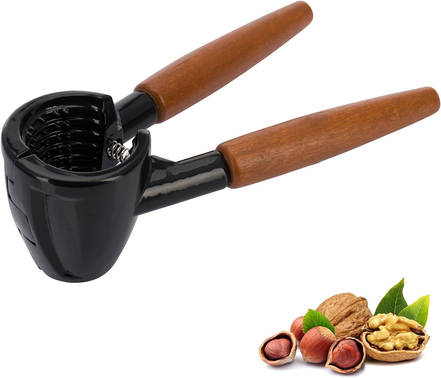 Westmark Nussknacker/Sektzange, Länge: 16,8 cm, Aluminium, Sieger Nussprofi Deluxe, Schwarz/Braun, 332622E1 Angebot bei HelloDeals