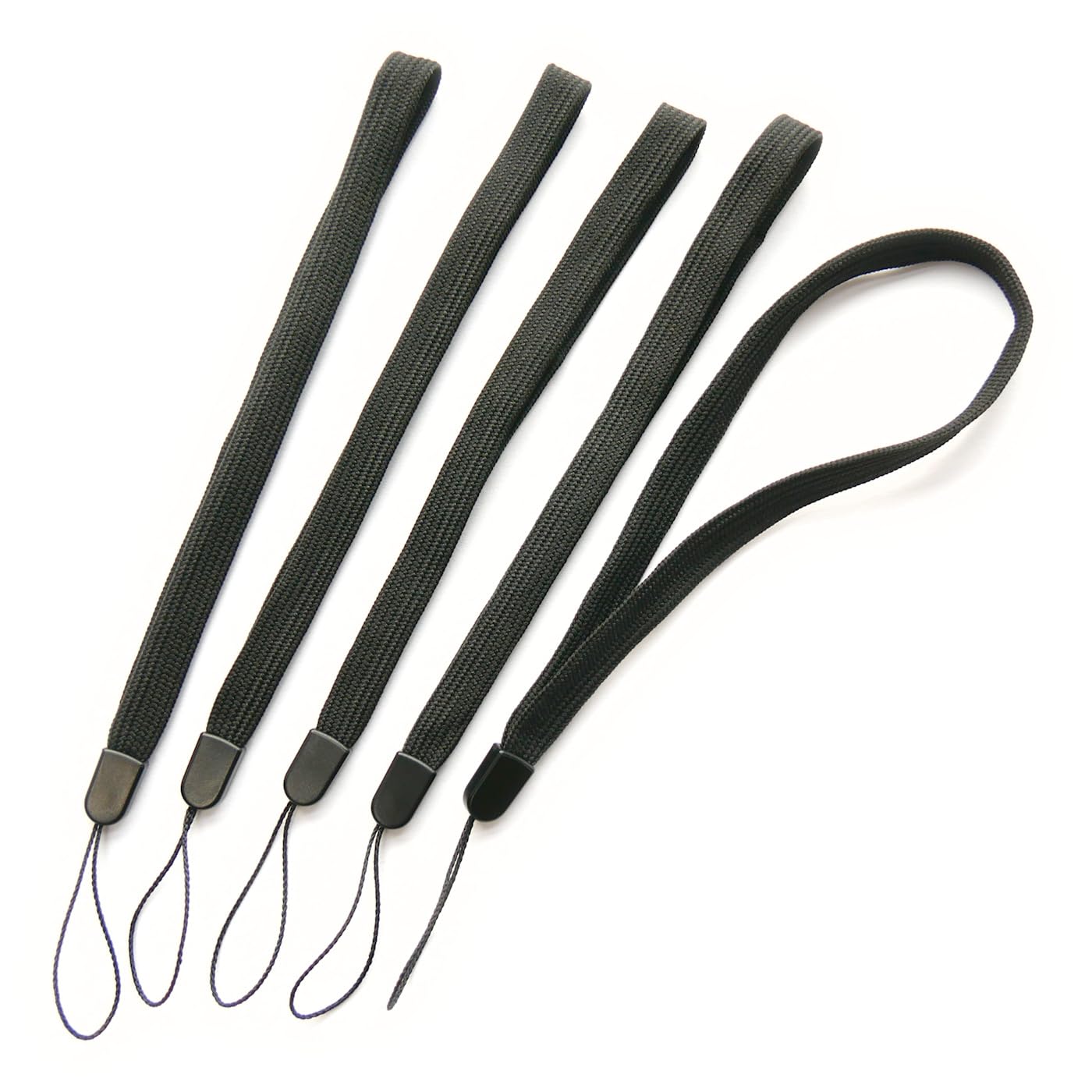 trage.band® Robustes Handgelenk-Trageband/Handschlaufe (5 St. schwarz) Kurz robust, Set Schwarz Angebot bei HelloDeals