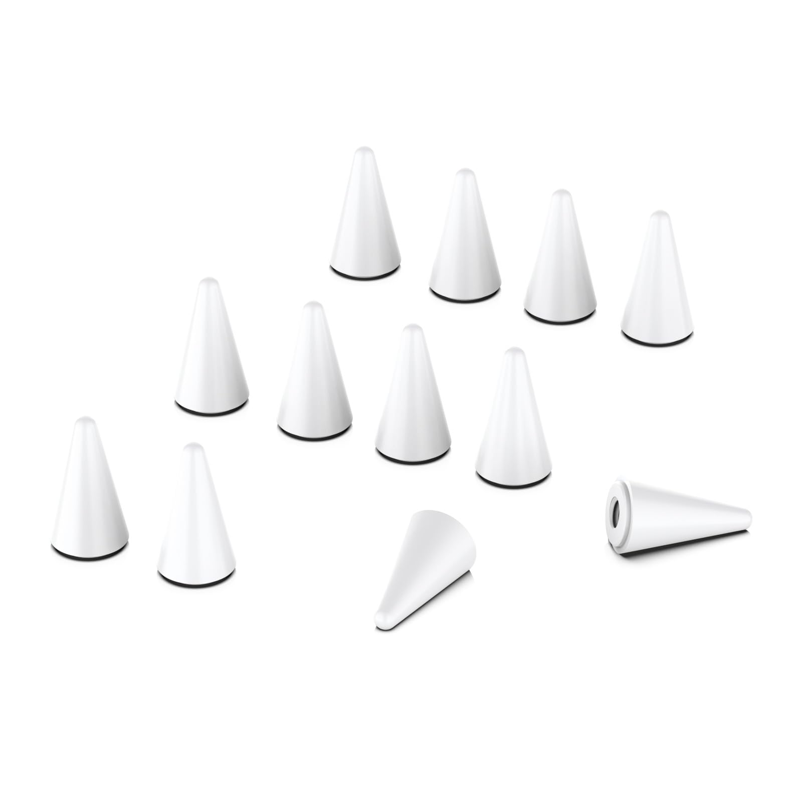 HZD 12 Stück Ersatzspitzen für Eingabestift, Originalgröße 1:1, super langlebig, hochempfindliche Stiftspitzen Angebot bei HelloDeals