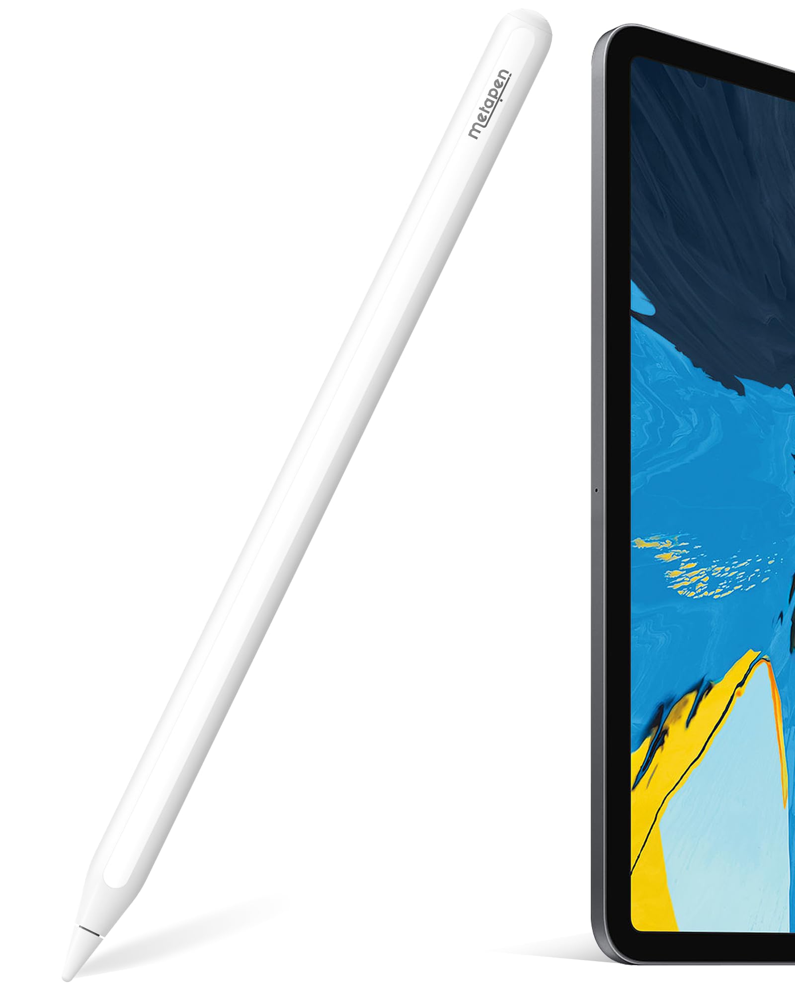 Metapen A14 Stift Perfekte Alternative für iPad Pencil 2.Generation mit Kabelloses Aufladen und Bluetooth Shortcut für iPad Pro 11"(1,2,3,4)/12.9"(3,4,5,6), iPad Air 4/5, Mini 6 Angebot bei HelloDeals