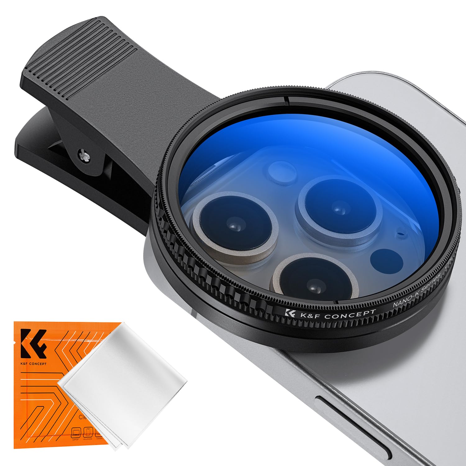 K&F Concept Universell Handykamera CPL Filter Objektivset, Polarisationsfilter für Handykamera, 52mm Polfilter für 17 16 15 14 13 Serie Angebot bei HelloDeals
