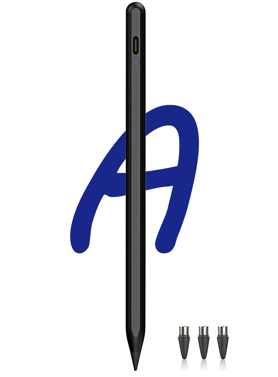 Stylus Stift für A9+ Tablet Power-Display Android Tablet Stift POM Feder Stift Type-C Schnellladung Stylus Pen Kompatibel mit Samsung Tab A9/A9+ und Anderen Android-Smartphones und -Tablets (Schwarz) 15A-Schwarz Angebot bei HelloDeals