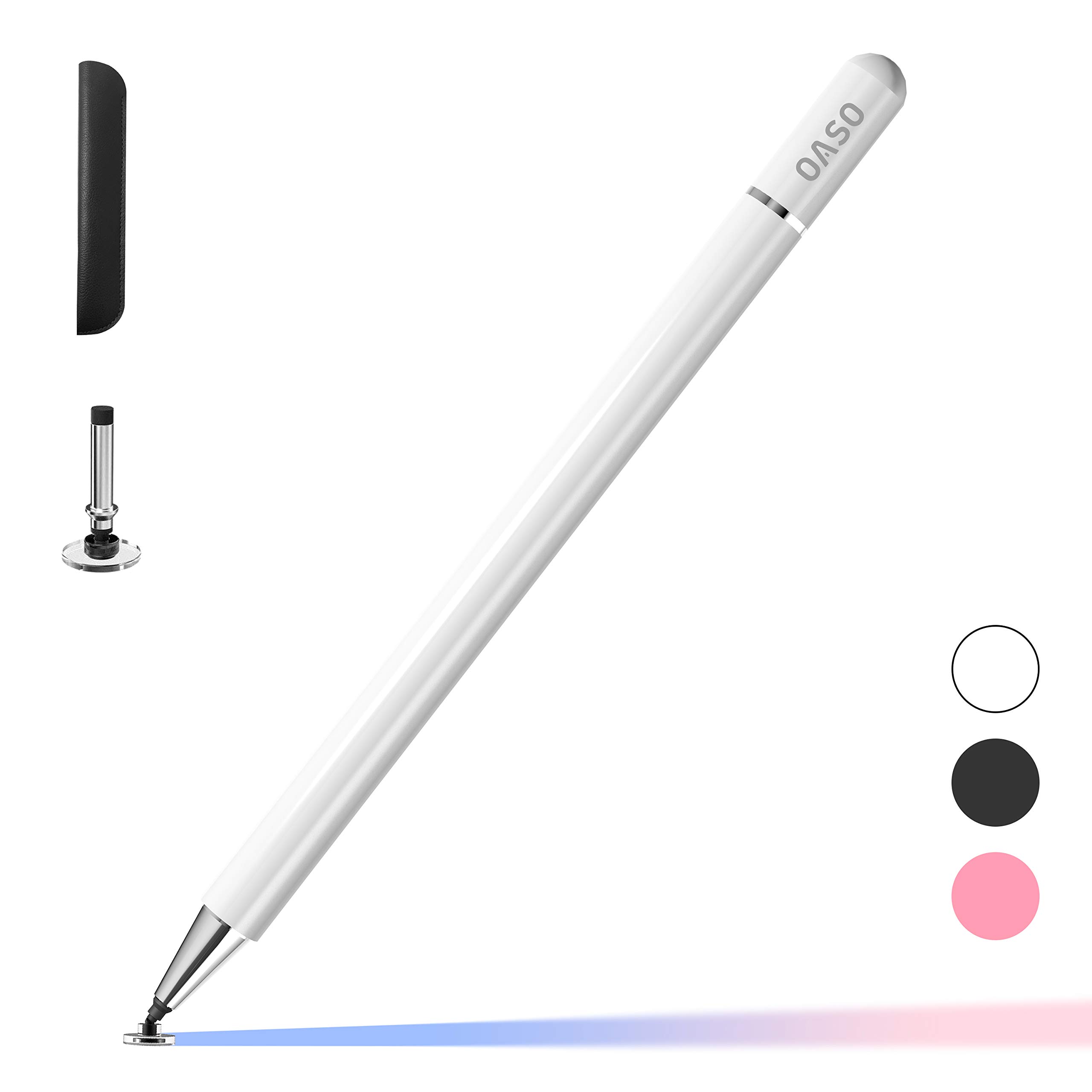 Stylus Touch Eingabestifte, Disco Pencil capacità universale per Tutti i Touchscreen Tablet, Handy Stilo per Apple iPad/Samsung Galaxy/Fire/Chromebook/Laptop/Touch Screen/Telefonen (Weiß) Angebot bei HelloDeals