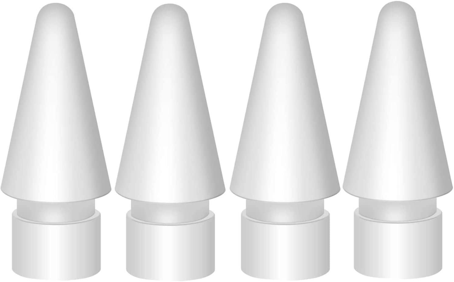 Amtake 4 Stück Hochempfindliche Ersatzspitzen Kompatibel mit Apple Pencil 2. Generation/ 1. Generation/USB C, Spitzen Ersatz Kompatibel mit iPad Pencil 4 pcs Angebot bei HelloDeals