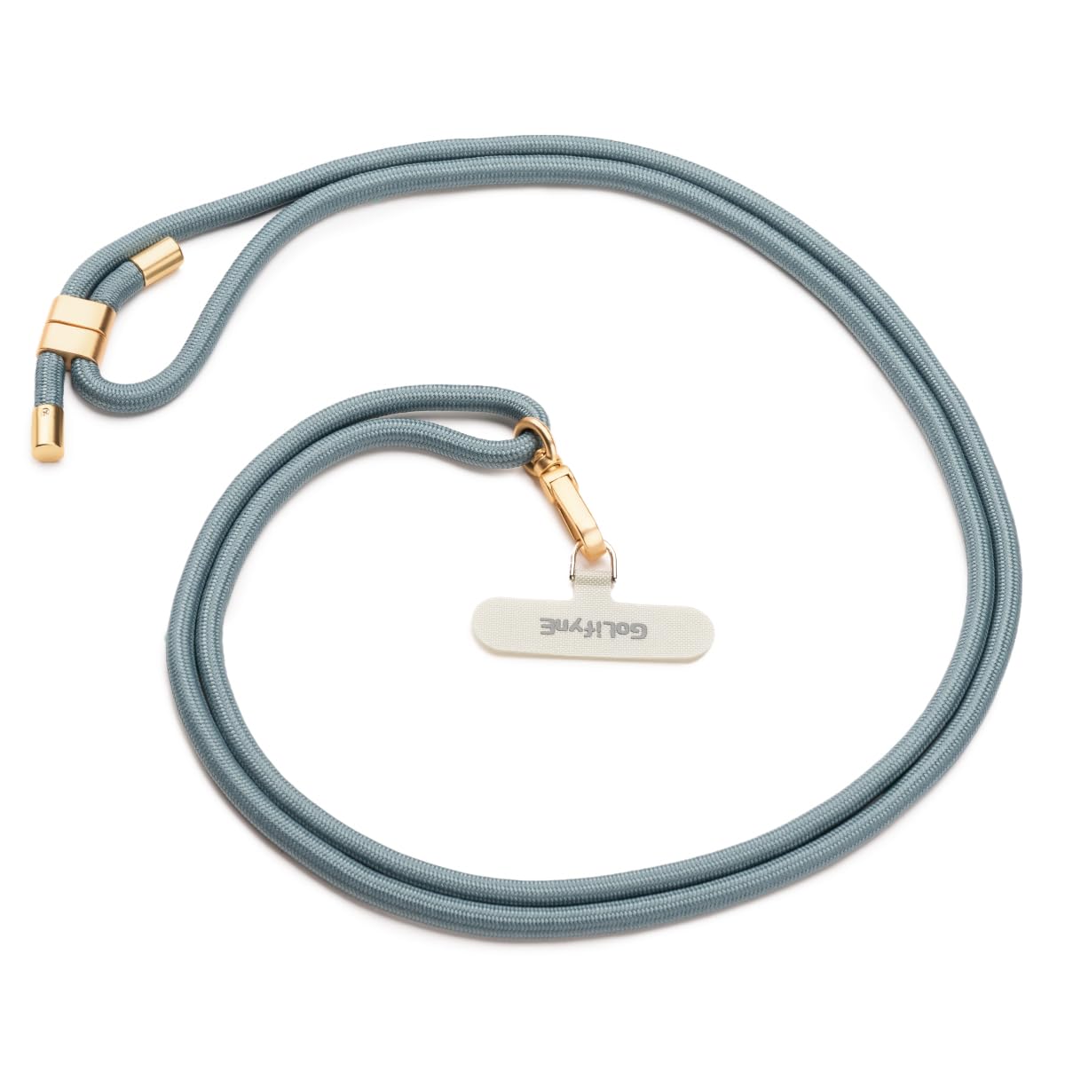 Golifyne Handykette Universal zum Umhängen | Handyband Kordel Kette für Outdoor, Reise, Unterweg Handy-Halterung | Phone Lanyard + Klebefrei Pad für alle Smartphone (ohne Hülle) - Teal Indigo Angebot bei HelloDeals