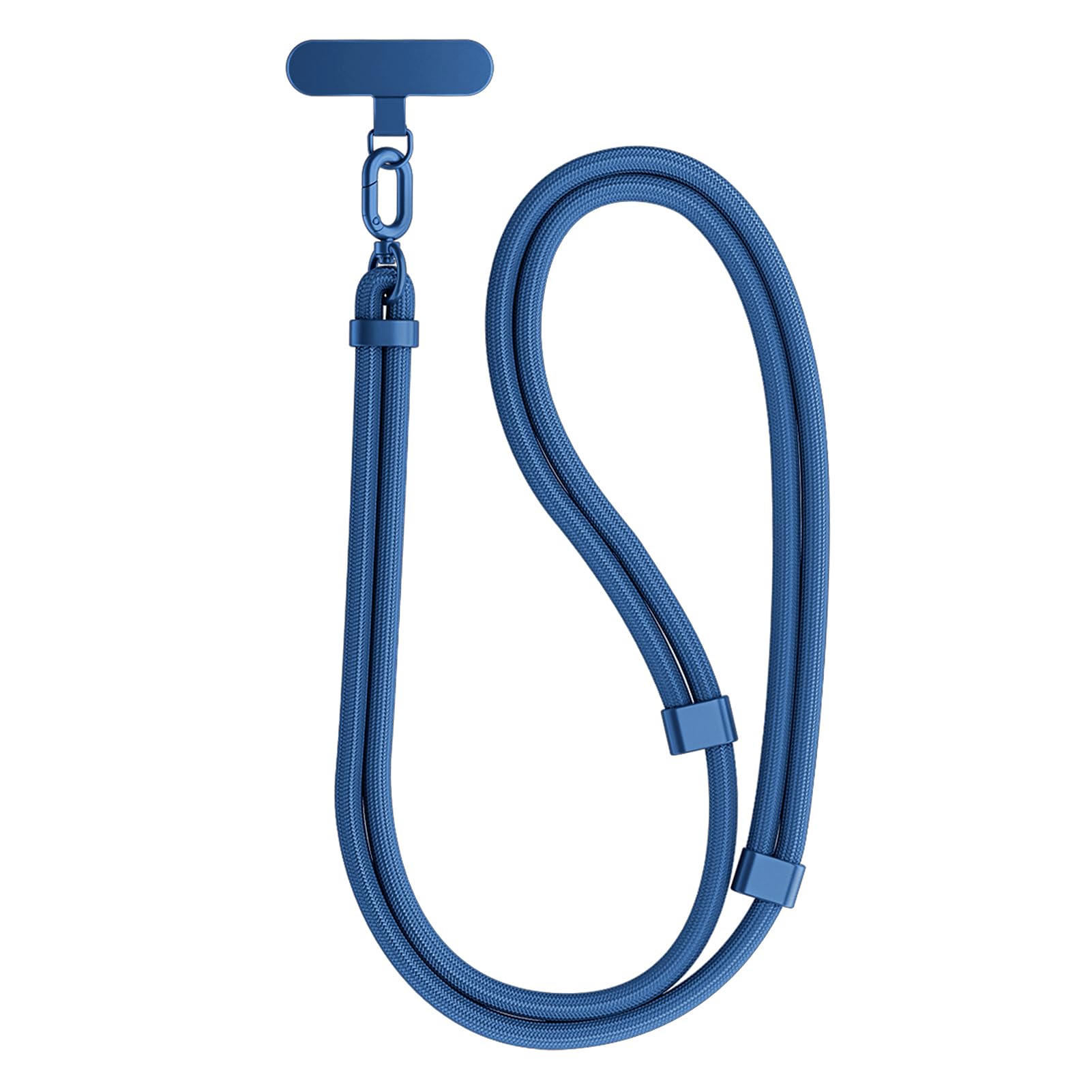 MORSUNBELA Handykette Universal Verstellbar Handyband zum Umhängen Handy Kette zum Umhängen für Reise, Outdoor, Handy Umhängeband Phone Lanyard Blau Angebot bei HelloDeals