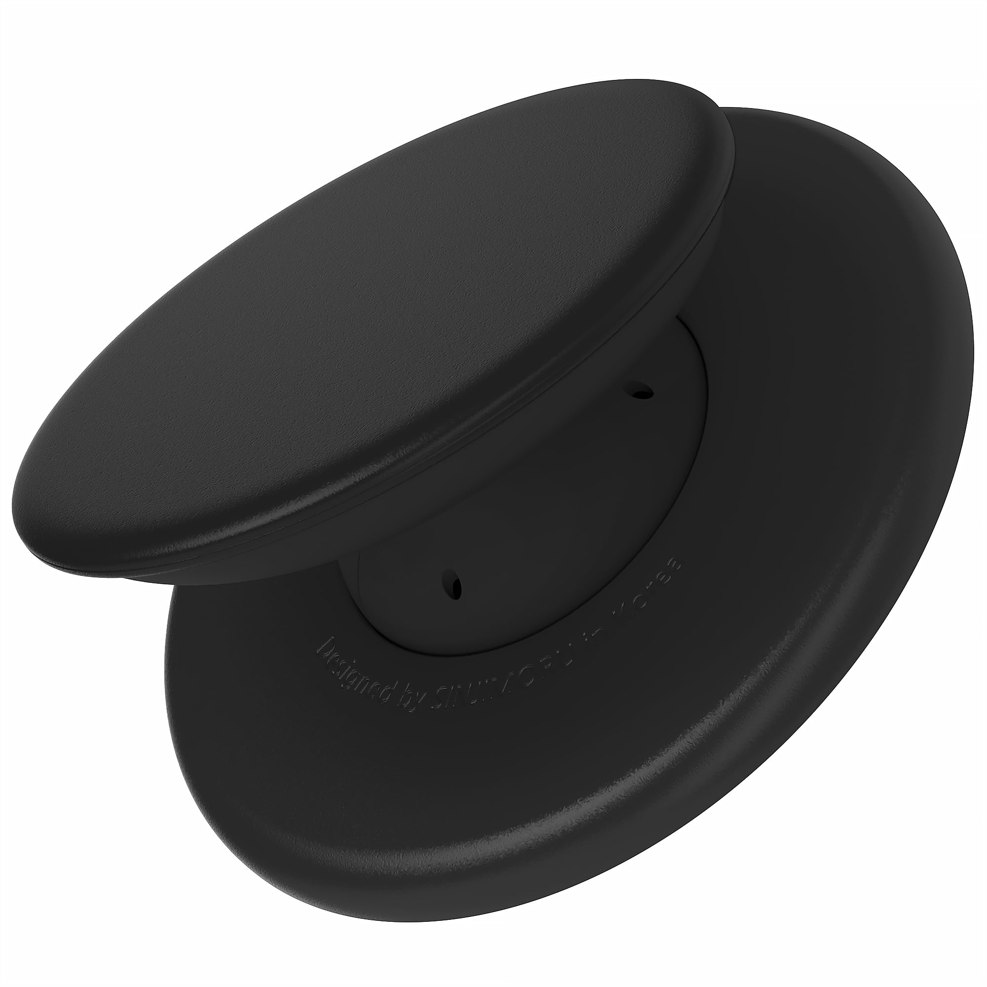 Sinjimoru Einhand-Magnet-Handygriff, Silikon-Halterung mit Ständer für Magsafe, kompatibel mit iPhone 17 16 15 14 13 Serie. M-Tap Tok Schwarz Angebot bei HelloDeals