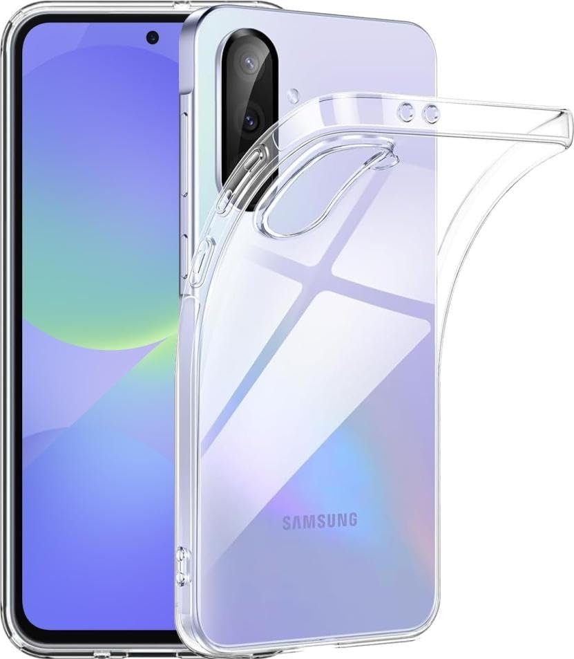Oprimio Kristallklar Hülle für Samsung A56 [Silikon Hülle] [%100 Durchsichtig] [Deutsche Material] [Ultra Dünn] Klar Handyhülle für Samsung Galaxy A56 5G Angebot bei HelloDeals