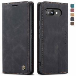owlhold Handyhülle Google Pixel 9A hülle klapphülle Premium Lederhülle Weiches Vintage Handytasche Faltbare Ständer Schutzhülle Kartenfach Standfunktion hülle Google Pixel 9A - Schwarz Google Pixel 9A Schwarz Angebot bei HelloDeals