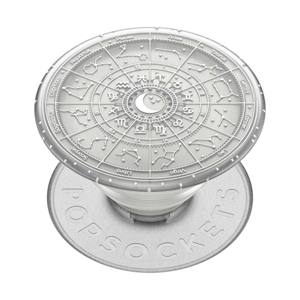 PopSockets Telefonhalter mit ausziehbarem Kickstand, haftender Griff - durchsichtige Sternzeichen Translucent Star Signs Angebot bei HelloDeals
