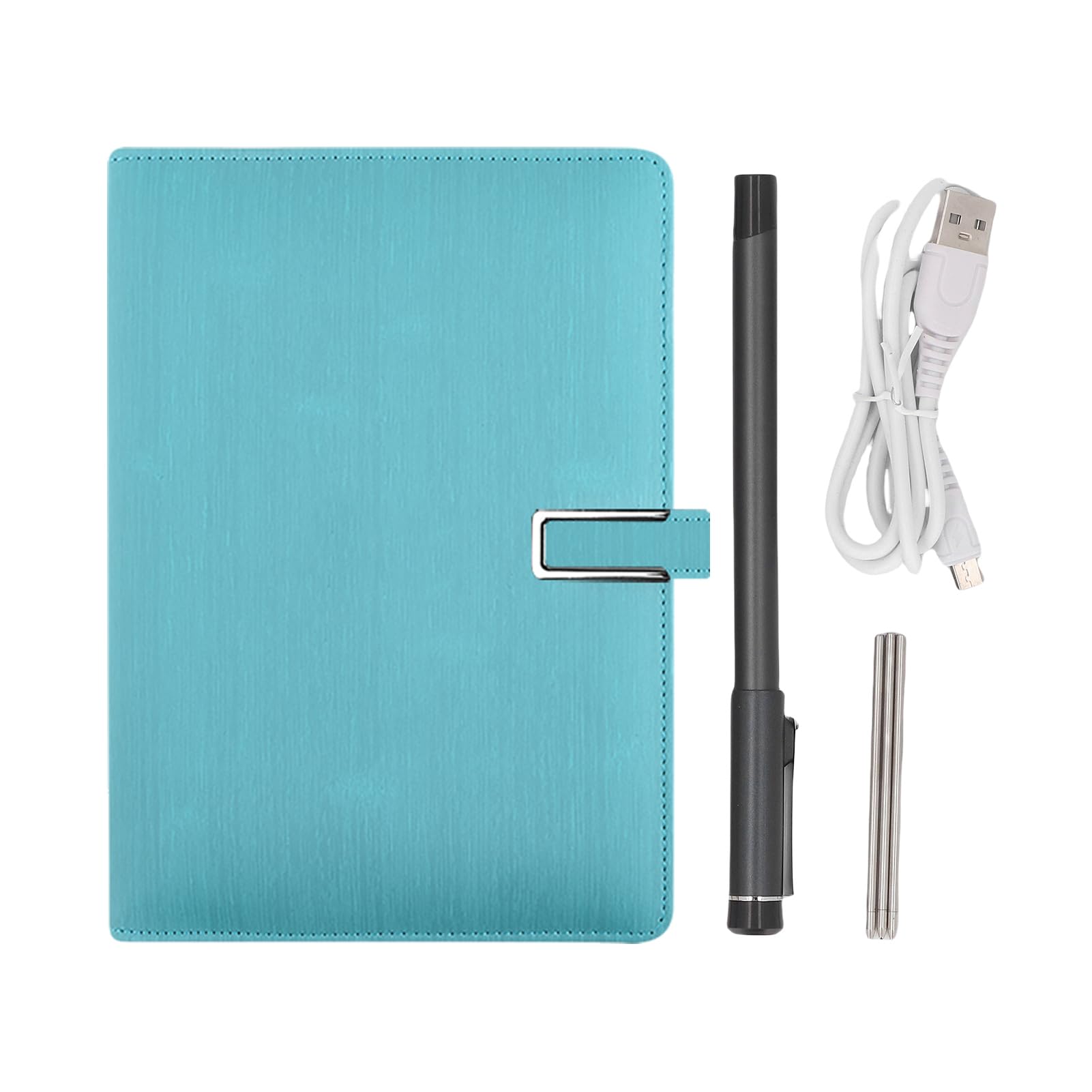 Dpofirs Digitales Notizbuch mit Smart Pen, Echtzeit -Synchronisation, Textkonvertierung über Bluetooth, Handschrift für Text, 80 -Seiten -Schreibsatz für Telefone Tablets (hellblau) Angebot bei HelloDeals