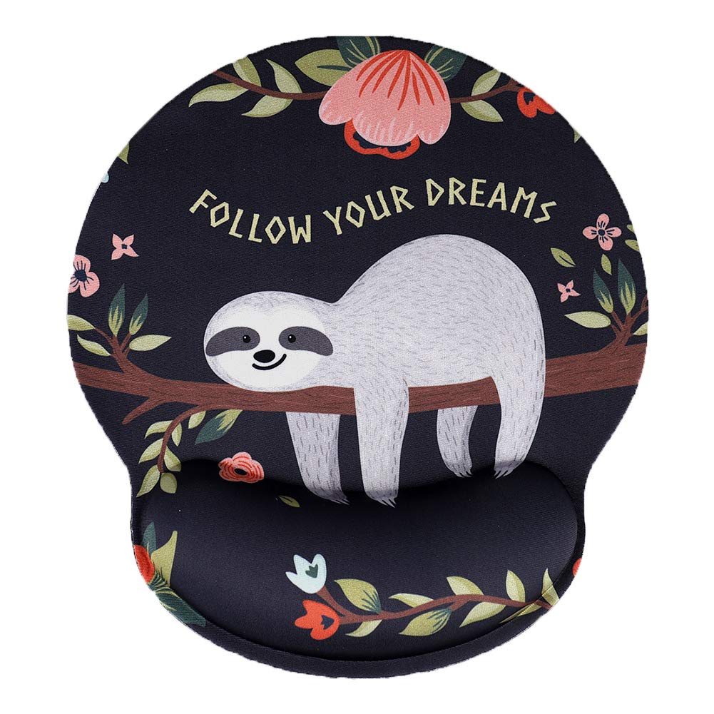 AOKSUNOVA Ergonomisches Mauspad Handgelenkauflage Mousepad mit Handauflage Mouse Pad - Memory Schaum Maus Pad Gel Anti-Sehnenscheidenprobleme A-MB-080 Angebot bei HelloDeals