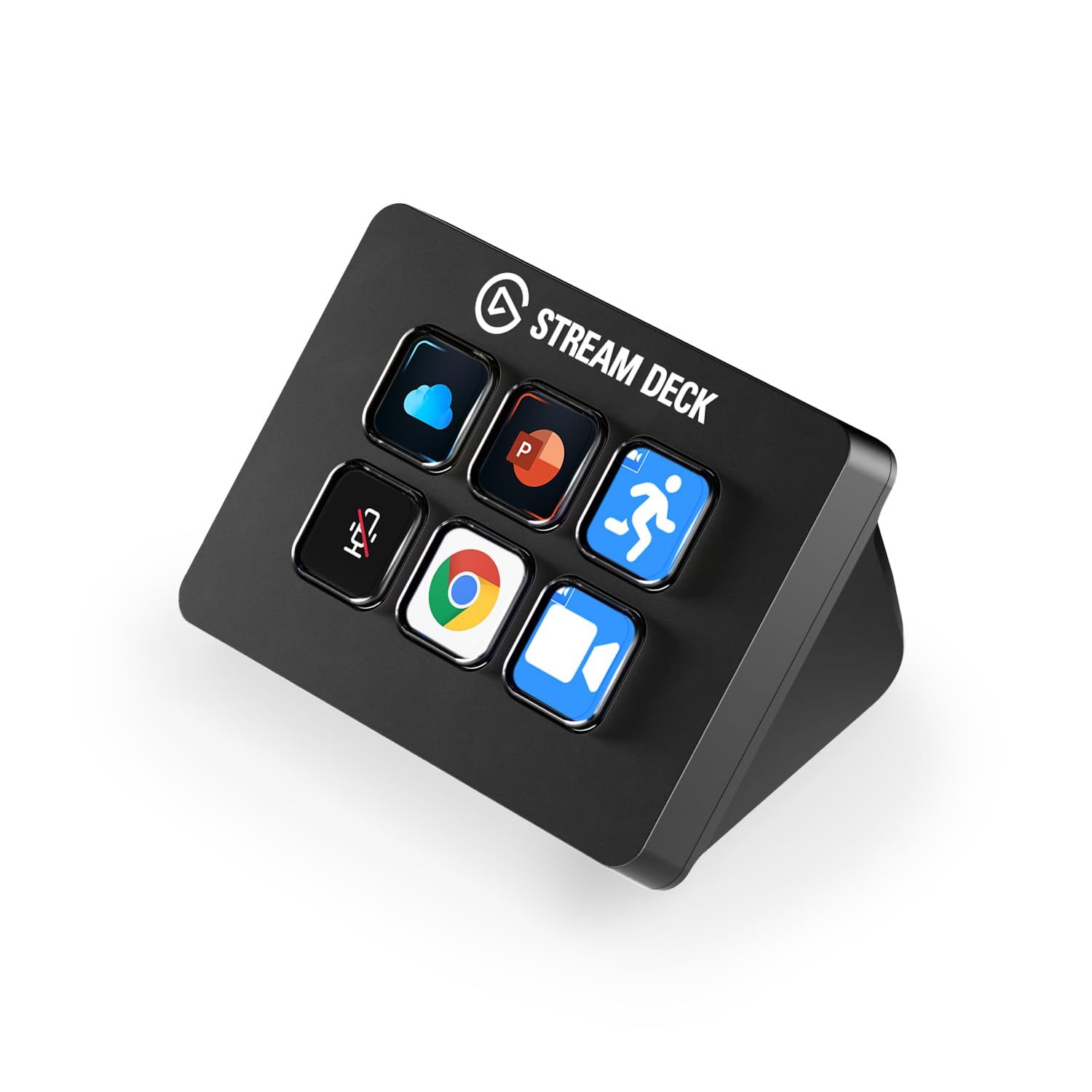 Elgato Stream Deck Mini – Kontrolliere Zoom, Teams, PowerPoint, MS Office etc., mehr Produktivität mit nahtloser Integration für alltägliche Apps, leichte Kurzbefehl-Einrichtung, kompatibel mit Mac/PC Angebot bei HelloDeals