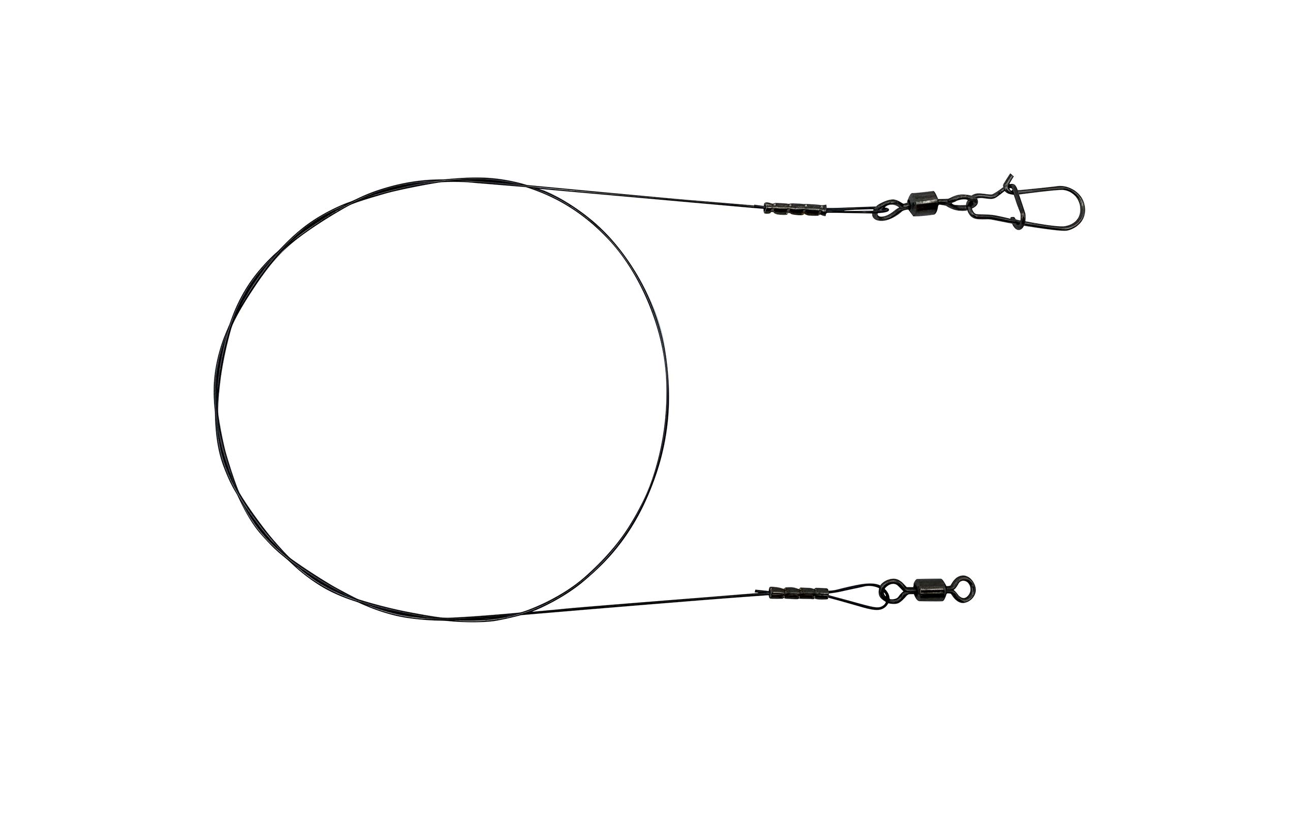 PetrisCatch 5er Set Titan Vorfächer mit Karabiner für Hecht, 25cm/40cm/55cm, 8kg/12kg/20kg, 1x1 40cm / 20kg (Hecht) Angebot bei HelloDeals