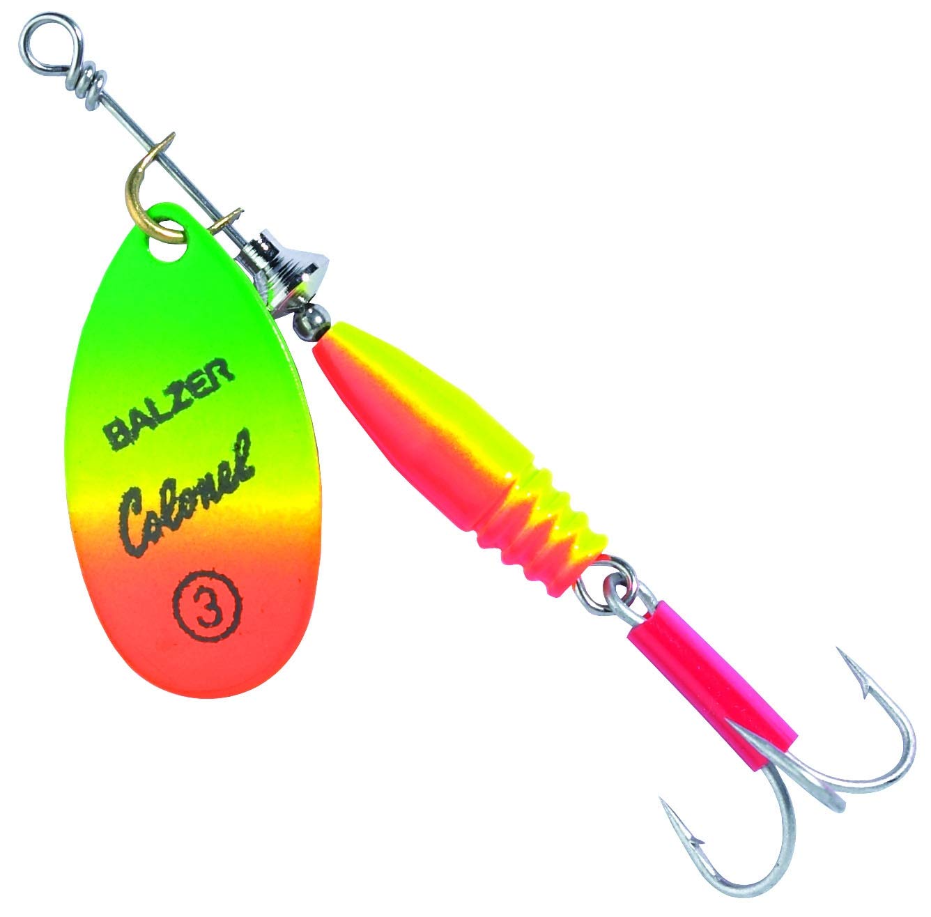 Balzer Colonel Fluo Rot-Gelb-Grün Spinner Gr.3 Angebot bei HelloDeals