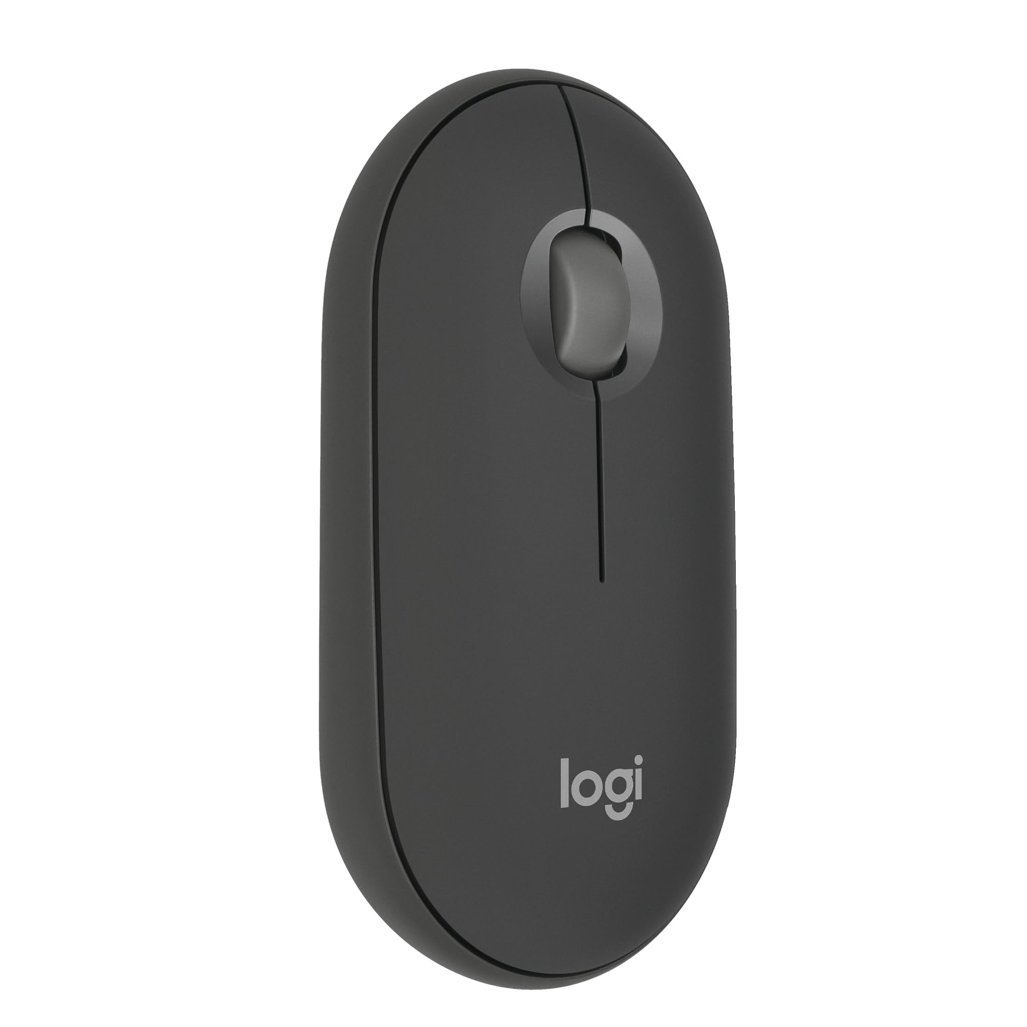 Logitech Pebble Mouse 2 M350s schlanke kabellose Bluetooth-Maus, mobil, leicht, anpassbare Taste, leise Klicks, Easy-Switch für Windows, macOS, iPadOS, Android, ChromeOS - Grafit Angebot bei HelloDeals